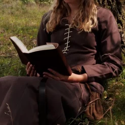 Cotehardie Christina, Brown 11 Cotehardie Christina, Brown -Medieval Clothing Sales Store cotehardie christina brown 5