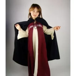Leonardo Carbone Cotton Children's Cloak Black