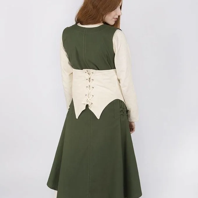 Burgschneider Cotton Corset Thana, Natural 2 Burgschneider Cotton Corset Thana, Natural - Image 2