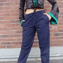 Leonardo Carbone Cotton Trousers Alin, Blue -Medieval Clothing Sales Store cotton trousers alin blue 3