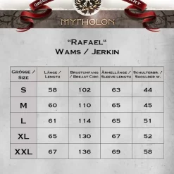 Mytholon Doublet Rafael, Blue 9 Mytholon Doublet Rafael, Blue -Medieval Clothing Sales Store doublet rafael blue 3