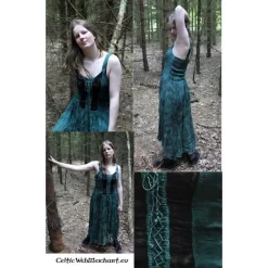 Leonardo Carbone Dress Aibell, Black -Medieval Clothing Sales Store dress aibell black 2