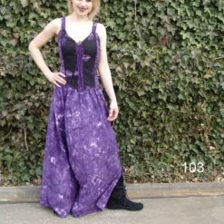 Leonardo Carbone Dress Aibell, Purple -Medieval Clothing Sales Store dress aibell purple 5