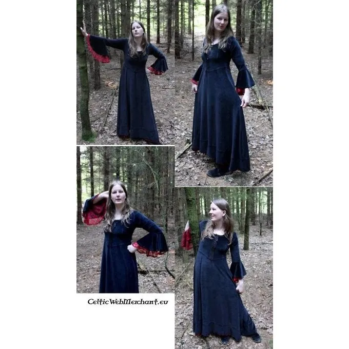 Leonardo Carbone Dress Branwen Black-red 2 Leonardo Carbone Dress Branwen Black-red - Image 2