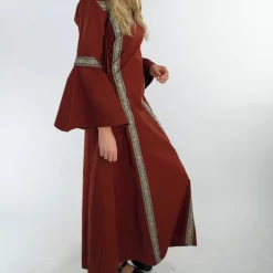 Leonardo Carbone Dress Cleena Red 8 Leonardo Carbone Dress Cleena Red -Medieval Clothing Sales Store dress cleena red 2