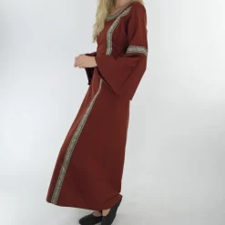 Leonardo Carbone Dress Cleena Red 10 Leonardo Carbone Dress Cleena Red -Medieval Clothing Sales Store dress cleena red 4