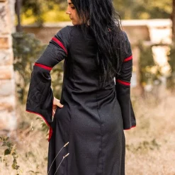 Leonardo Carbone Dress Eleanora Red-black -Medieval Clothing Sales Store dress eleanora red black 4