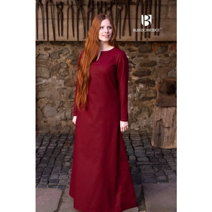 Burgschneider Dress Feme, Burgundy 2 Burgschneider Dress Feme, Burgundy - Image 2