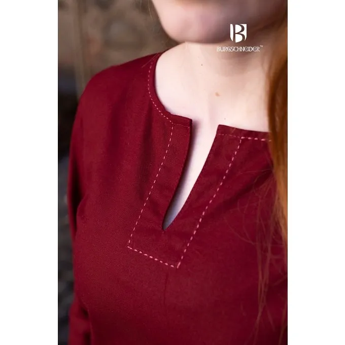 Burgschneider Dress Feme, Burgundy 3 Burgschneider Dress Feme, Burgundy - Image 3