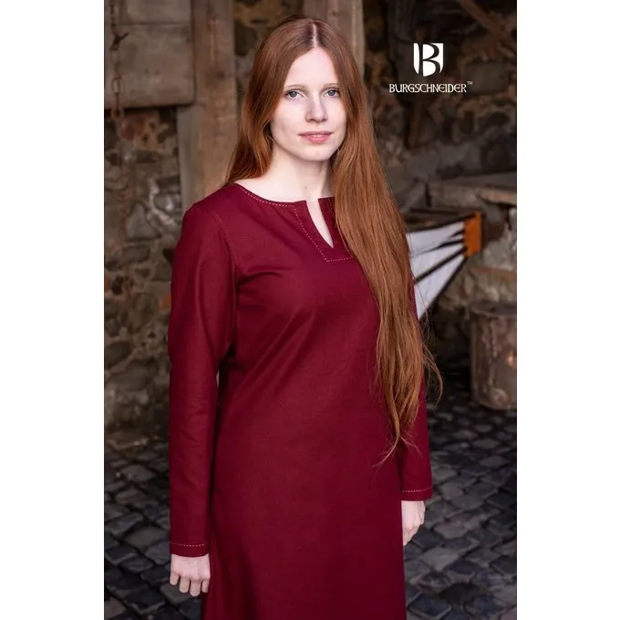 Burgschneider Dress Feme, Burgundy 4 Burgschneider Dress Feme, Burgundy - Image 4