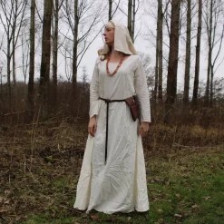 Leonardo Carbone Dress Mary, Cream 9 Leonardo Carbone Dress Mary, Cream -Medieval Clothing Sales Store dress mary cream 3