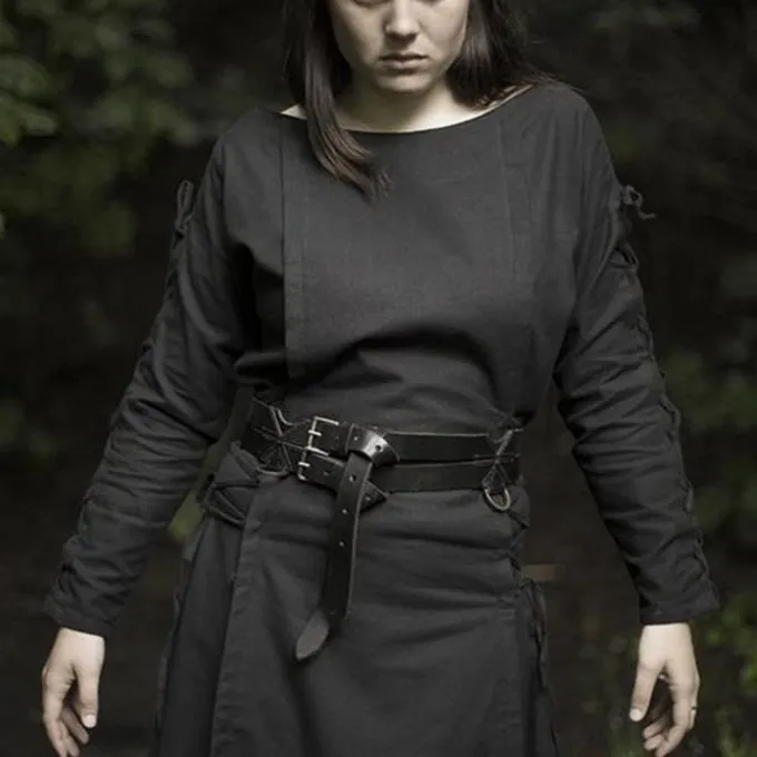 Epic Armoury Dress Morgaine, Black 2 Epic Armoury Dress Morgaine, Black - Image 2