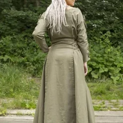 Epic Armoury Dress Morgaine, Green 8 Epic Armoury Dress Morgaine, Green -Medieval Clothing Sales Store dress morgaine green 2
