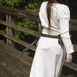 Epic Armoury Dress Morgaine, White 6 Epic Armoury Dress Morgaine, White -Medieval Clothing Sales Store dress morgaine white 2