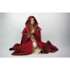 Leonardo Carbone Embroidered Cloak Lyra, Red