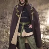 Epic Armoury Embroidered Cloak Terra, Brown
