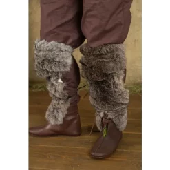 Mytholon Fur Greave Falk, Grey