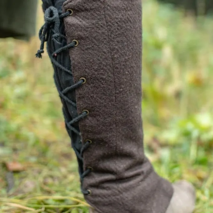 Burgschneider Gaiter Seran, Brown 2 Burgschneider Gaiter Seran, Brown - Image 2