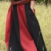 Girl Skirt Loreena, Black-red