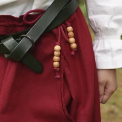 Girl Skirt Loreena, Red -Medieval Clothing Sales Store girl skirt loreena red 3