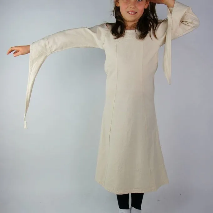 Leonardo Carbone Girl's Dress Fand Cream 3 Leonardo Carbone Girl's Dress Fand Cream - Image 3