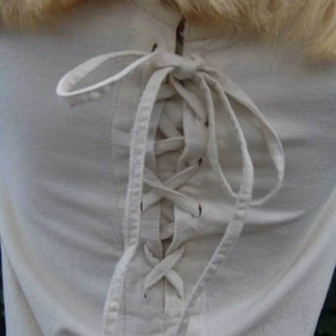 Leonardo Carbone Girl's Dress Fand Cream 4 Leonardo Carbone Girl's Dress Fand Cream - Image 4