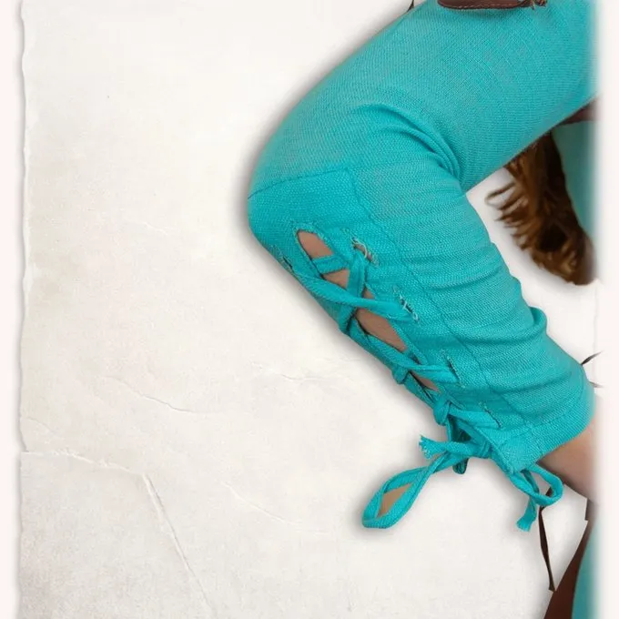 Mytholon Girl's Dress Rebecka, Blue-brown 5 Mytholon Girl's Dress Rebecka, Blue-brown - Image 5