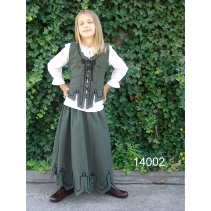 Leonardo Carbone Girl's Skirt Eva Green 1 Leonardo Carbone Girl's Skirt Eva Green