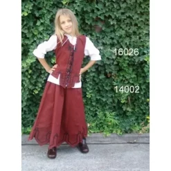 Leonardo Carbone Girl's Skirt Eva Red