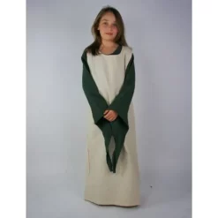 Leonardo Carbone Girl's Surcotte Ella Dark Brown -Medieval Clothing Sales Store girls surcotte ella dark brown 3