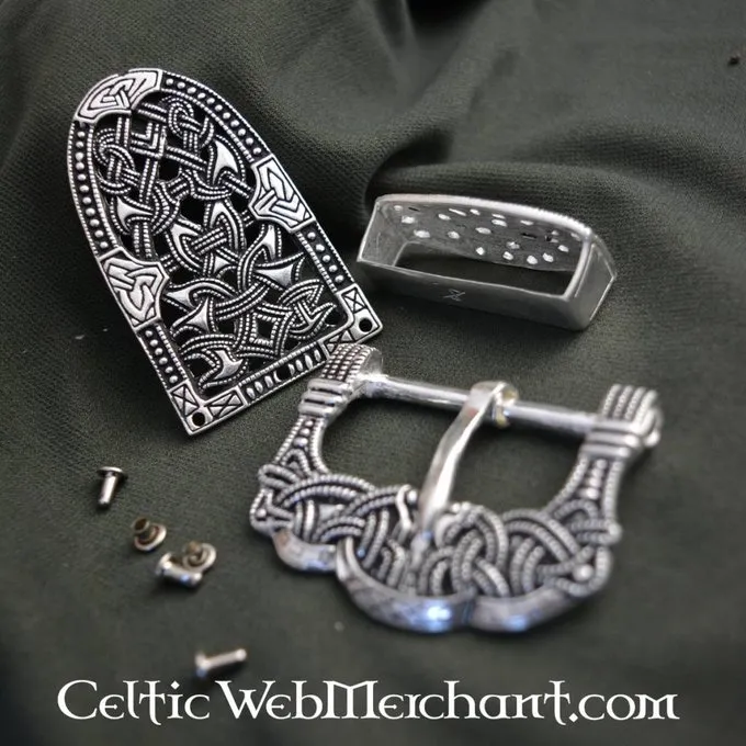 Gokstad Belt Fitting Silver 3 Gokstad Belt Fitting Silver - Image 3