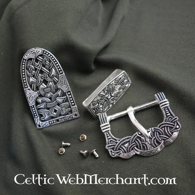 Gokstad Belt Fitting Silver 1 Gokstad Belt Fitting Silver