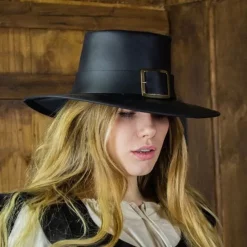 Rawblade Hat Solomon Kane, Black -Medieval Clothing Sales Store hat solomon kane black 5