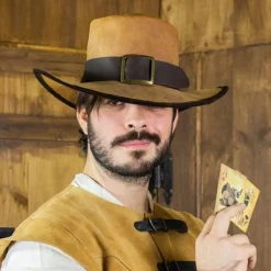 Rawblade Hat Solomon Kane, Light Brown