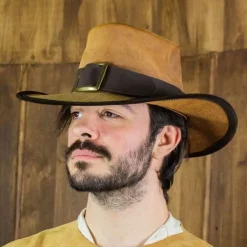 Rawblade Hat Solomon Kane, Light Brown -Medieval Clothing Sales Store hat solomon kane light brown 5