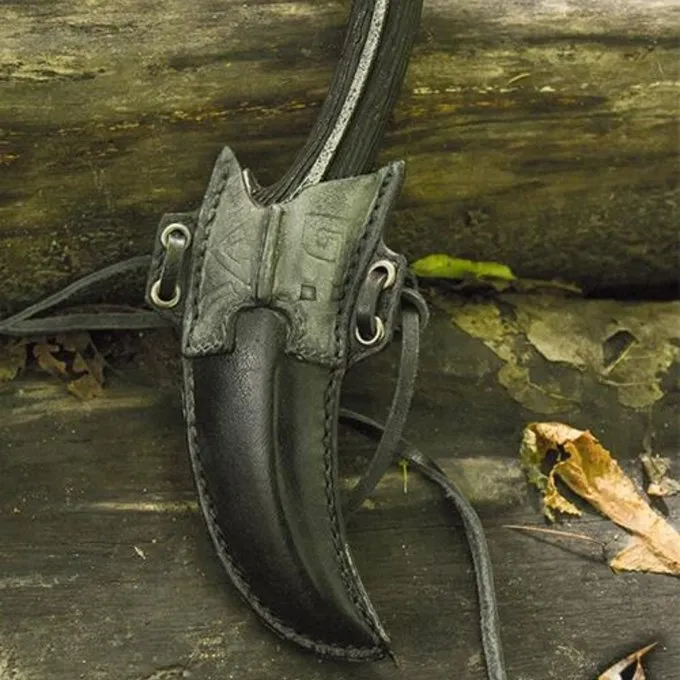 Epic Armoury Holder For LARP Dark Elven Throwing Knives Incl. Knife 2 Epic Armoury Holder For LARP Dark Elven Throwing Knives Incl. Knife - Image 2
