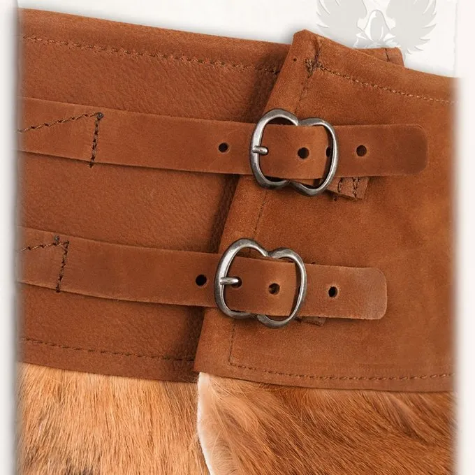 Mytholon Karya Fur Skirt, Brown 3 Mytholon Karya Fur Skirt, Brown - Image 3