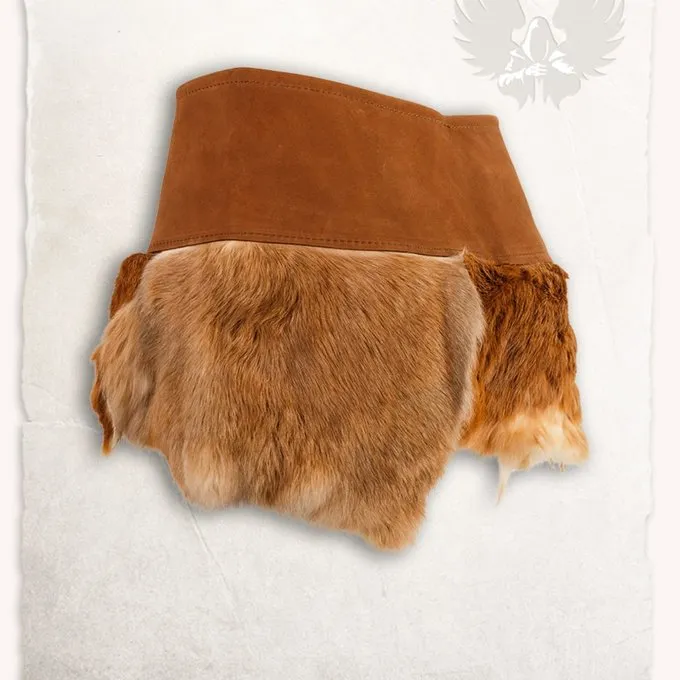 Mytholon Karya Fur Skirt, Brown 4 Mytholon Karya Fur Skirt, Brown - Image 4