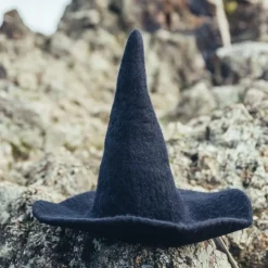 Leonardo Carbone Kids Witch Hat, Black