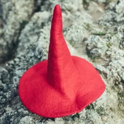 Leonardo Carbone Kids Witch Hat, Red