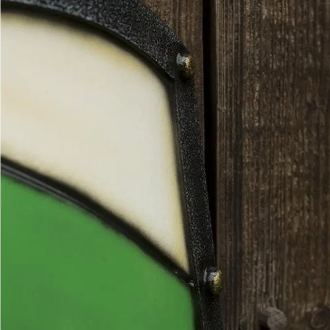 Epic Armoury Knight Shield, Green/White, LARP Shield 2 Epic Armoury Knight Shield, Green/White, LARP Shield - Image 2