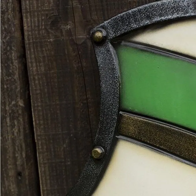 Epic Armoury Knight Shield, Green/White, LARP Shield 3 Epic Armoury Knight Shield, Green/White, LARP Shield - Image 3