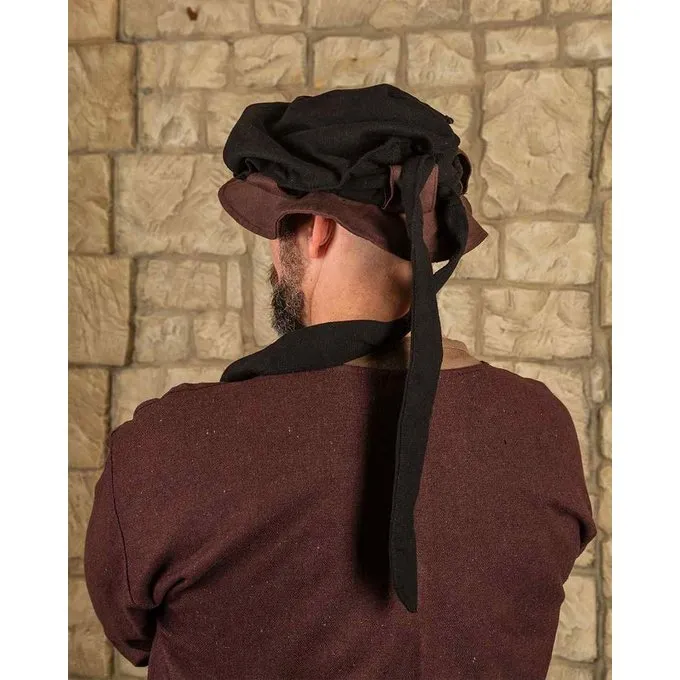 Mytholon Landsknecht Beret Rupert, Black-green 3 Mytholon Landsknecht Beret Rupert, Black-green - Image 3