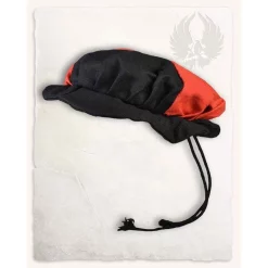 Mytholon Landsknecht Beret Rupert, Black-red