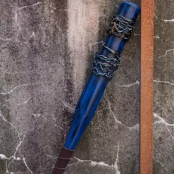 Epic Armoury LARP Baseball Bat Barbed Wire, 80 Cm, Blue