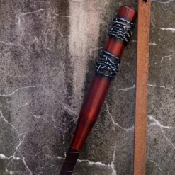 Epic Armoury LARP Baseball Bat Barbed Wire, 80 Cm, Red