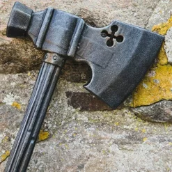 Epic Armoury LARP Battle Axe With Cross 8 Epic Armoury LARP Battle Axe With Cross -Medieval Clothing Sales Store larp battle axe with cross 2