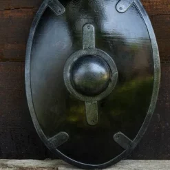 Epic Armoury LARP Black Auxiliae Shield