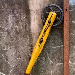 Epic Armoury LARP Cogwheel Bat, Yellow -Medieval Clothing Sales Store larp cogwheel bat yellow 2