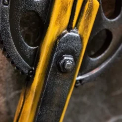 Epic Armoury LARP Cogwheel Bat, Yellow -Medieval Clothing Sales Store larp cogwheel bat yellow 4